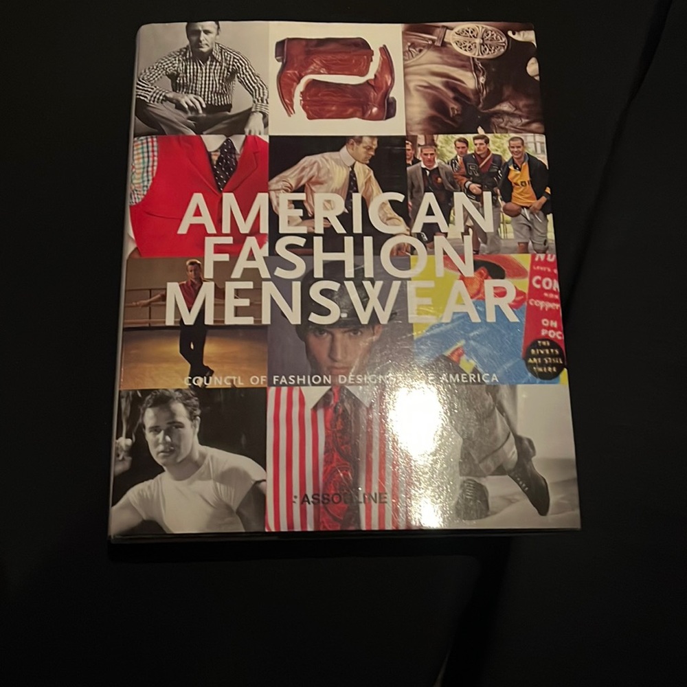 Assouline American Fashion Menswear CFDA Fashion Book